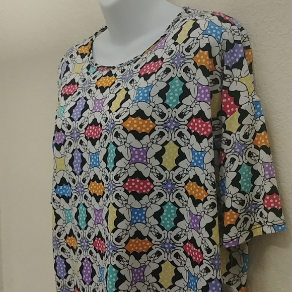 LulaRoe Disney Minnie Mouse Irma Tunic Top- 0409 - Picture 5 of 11